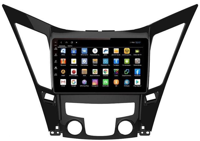 Магнитола для Hyundai Sonata 2010-2013 (YF) - Parafar PF310XHD на Android 13, 8-ядер, 4Гб+64Гб, CarPlay, 4G SIM-слот