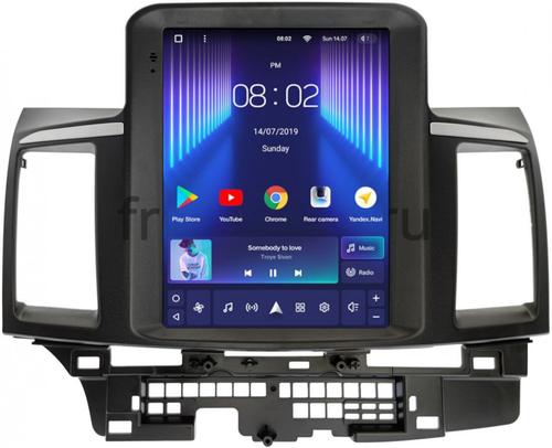 Магнитола для Mitsubishi Lancer X 2007-2016 - Teyes TPRO 2 монитор 9.7" QLED в стиле "Тесла" на Android 10, TS10, 4G SIM-слот