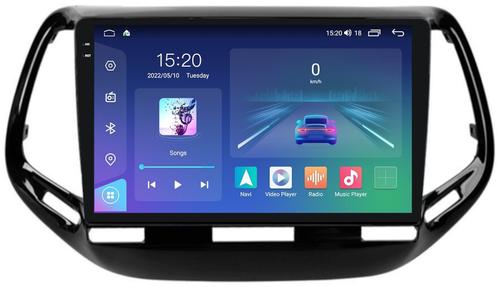 Магнитола для Jeep Compass 2016+ - Parafar PF997U2K на Android 13, QLED+2K, ТОП процессор, 8Гб+128Гб, CarPlay, 4G SIM-слот
