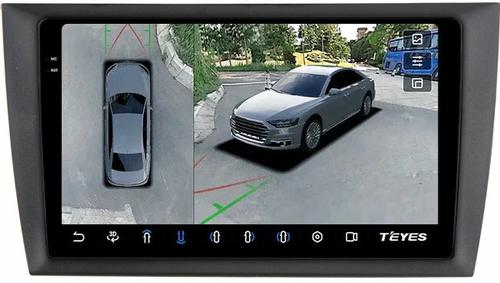 Магнитола для Volkswagen Golf 6 2008-2013 - Teyes CC3-2K-360 на Android 10, 2K QLED, 6Гб+128Гб, CarPlay, 4G SIM-слот, 4 камеры в комплекте