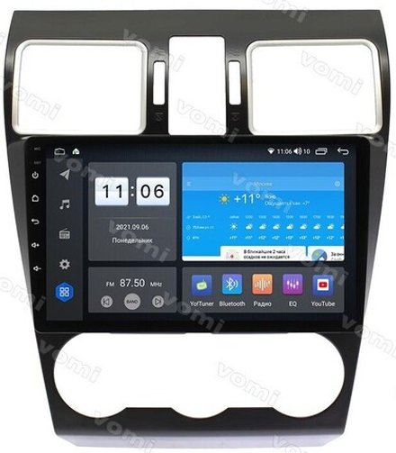 Магнитола для Subaru Forester, XV 2015-2018 - AK440R9-MTK-LTE Android 10, 8-ядер, 4-64Гб, SIM-слот