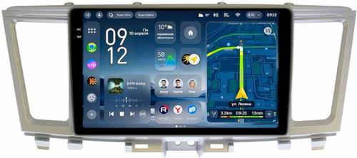 Магнитола для Infiniti QX60, JX35 2012-2016 (пластиковый верх) - Teyes CC4-PRO монитор 9.5" 2K QLED на Android 13, Snapdragon 778G, ИИ, CarPlay, DSP, 4G SIM-слот