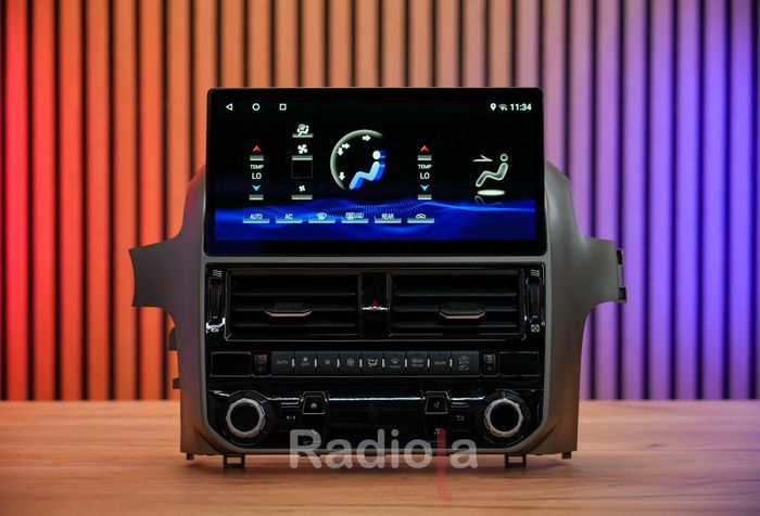 Магнитола для Lexus GX 2009-2014 - монитор 12.3" на Android 13, Быстрая, CarPlay, 4G SIM-слот