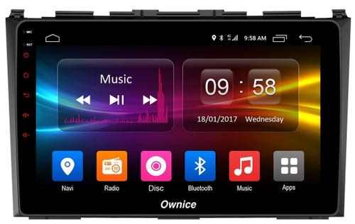 Магнитола для Honda CR-V 2006-2012 - Kuberg OL-9640 QLed, Android 12, TS10, CarPlay, 4G SIM-слот