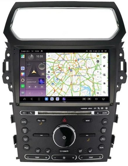 Магнитола для Ford Explorer 2011-2019 - Kuberg SF-1263 QLed, Android 13, TS20, CarPlay, SIM-слот