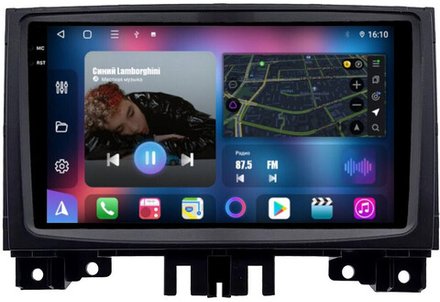 Магнитола для Mercedes-Benz Sprinter W906 2013-2017, Volkswagen Crafter 2013-2016 - FarCar BM9-7096F2 монитор 9.5" QLED на Android 14, TS10, 4+32Гб, CarPlay, 4G SIM-слот