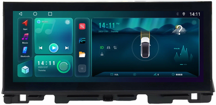 Магнитола для KIA Optima 2016-2020 - Kuberg монитор 12.3" в стиле LEXUS на Android 12, TS10, CarPlay, 4G SIM-слот
