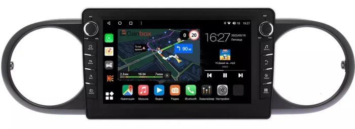 Магнитола для Toyota Corolla Rumion 2007-2016 - Canbox 9318 Android 10, Быстрая, CarPlay, 4G SIM-слот