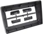 Магнитола для Nissan Serena C25 2005-2010 (вместо 2DIN, рамка черная тип 2) - Teyes CC4L-DTS монитор 9" IPS на Android 14, Быстрая, Snapdragon 662, CarPlay, 4G SIM-слот