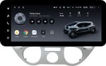 Магнитола для Hyundai i20 2009-2012 (кондиционер) - Teyes LUX ONE ROUND монитор 12.3" 2K QLED на Android 10, CarPlay, 4G SIM-слот