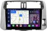 Магнитола для Toyota Land Cruiser Prado 150 2009-2013 (правый руль) - FarCar S400-TS18 монитор 9.5" QLED на Android 14, CarPlay, 4G SIM-слот