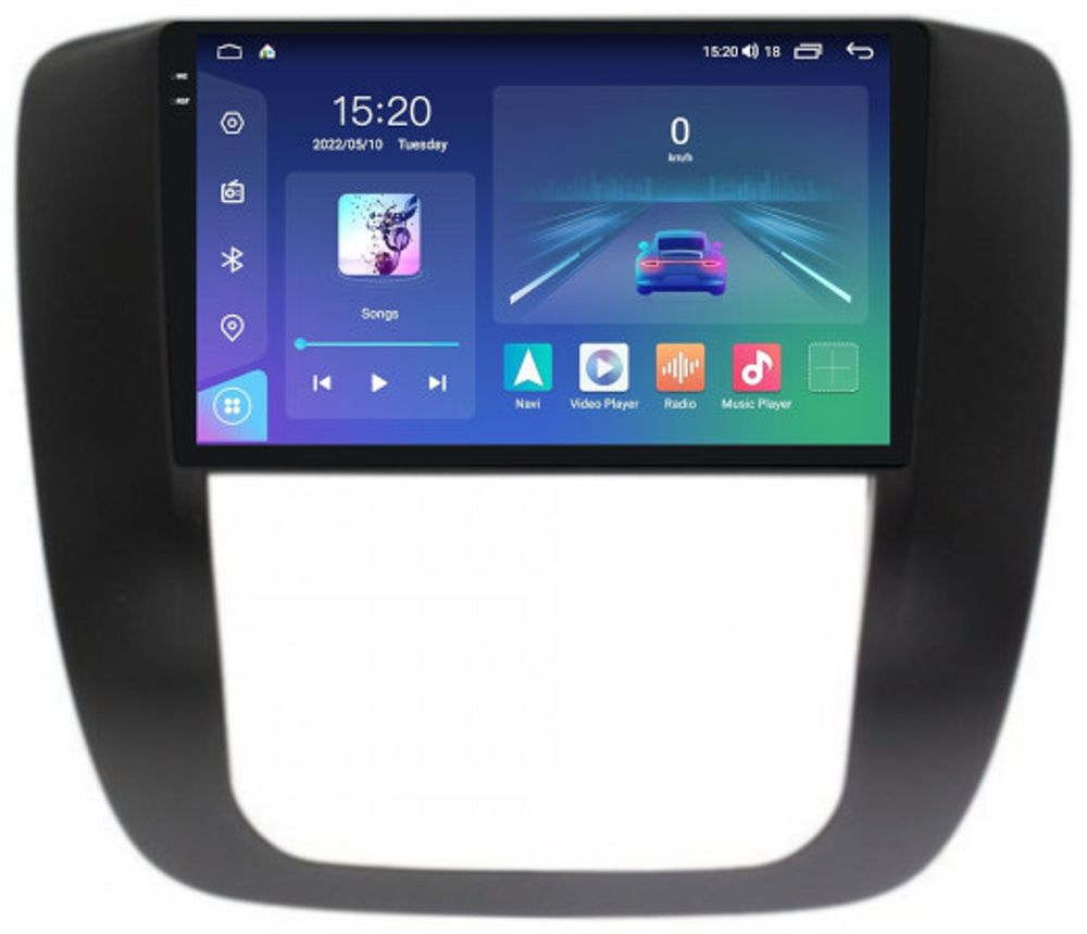 Магнитола для Chevrolet Tahoe 2006-2014 - Parafar PF041U2K на Android 13, Быстрая, QLED+2K, CarPlay, 4G SIM-слот