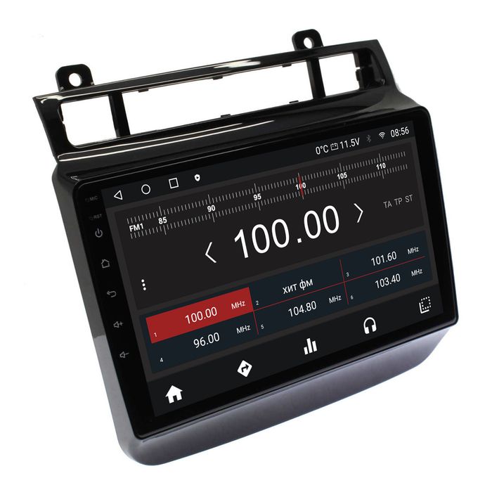 Штатная магнитола для Volkswagen Touareg II 2010-2018 (для RNS850) - Kuberg SF-9107 Android 10, 8-ядер, 4G SIM-слот