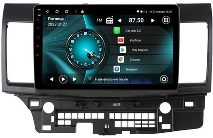 Магнитола для Mitsubishi Lancer X 2007-2016 - Vaycar VA47-0037 с экраном 10" на Android 13, 8-ядер, 2Гб-32Гб, 4G SIM-слот