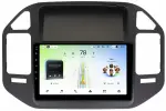 Магнитола для Mitsubishi Pajero 3, Montero 3 1999-2006 (рамка черная) - Teyes CC4L монитор 9" IPS на Android 14, Быстрая, Snapdragon 662, CarPlay, 4G SIM-слот