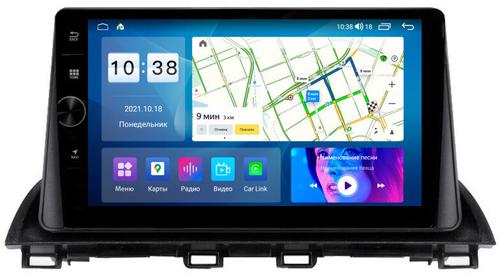 Магнитола для Mazda 3, Axela 2013-2019 - Parafar PF085LUX2LHDAV на Android 12, ТОП процессор, 3Гб+32Гб, CarPlay, 4G SIM-слот
