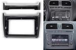 Магнитола для Volkswagen Polo 5 2009-2020 (рамка черная глянцевая) - FarCar BX877 монитор 13" 2K QLED на Android 13, Быстрая, CarPlay, 4G SIM-слот