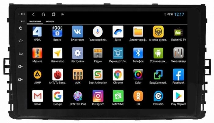 Магнитола для VW Jetta 7, Teramont, Taos, Multivan/Caravelle 2020+, Tiguan 2, Passat B8 - Parafar PF047XHD на Android 13, CarPlay, 4G SIM-слот