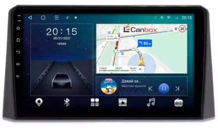 Магнитола для Toyota Corolla E210 2019-2024+, Corolla Cross - Canbox 10-1178 Android 10, 8-ядер, SIM-слот