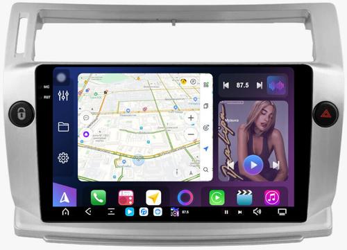 Магнитола для Citroen C4 2004-2011 - FarCar GX3036M монитор 9.5" 2K QLED на Android 14, TS20, 6+128Гб, CarPlay, 4G SIM-слот