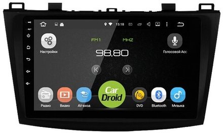 Магнитола для Mazda 3, Axela 2009-2013 - Airok RM-2414 Android 12, 8-ядер, 4/64Гб, SIM-слот