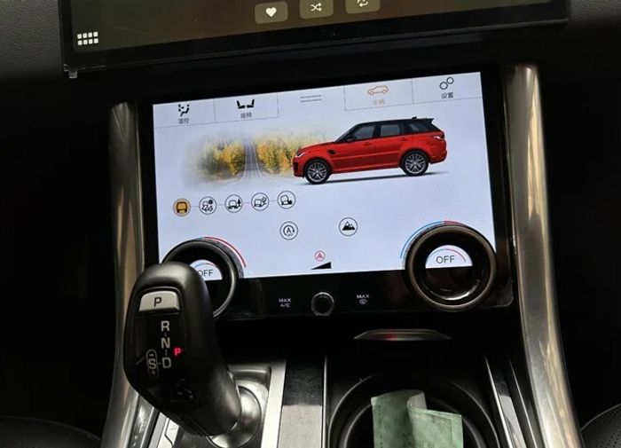 Сенсорная панель климата Range Rover Sport 2013-2017 - LCD/ЖК экран 10" без отверстия под CD