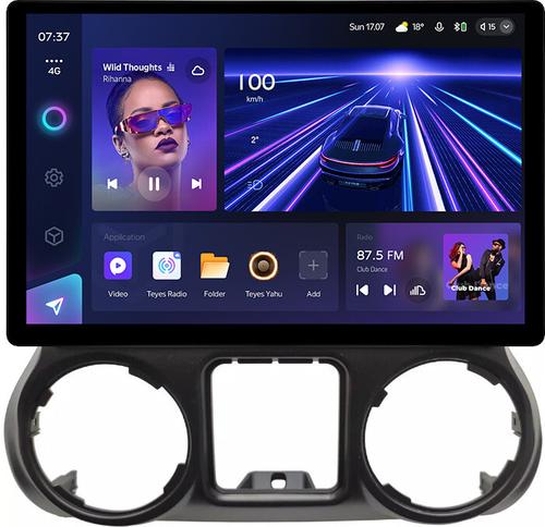 Магнитола для Jeep Wrangler 3 2014-2018 - Teyes CC3-2K монитор 13" 2K QLED на Android 10, ТОП процессор, CarPlay, 4G SIM-слот