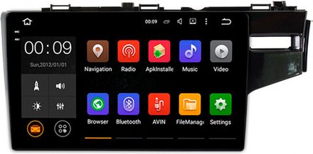 Магнитола для Honda Fit 3 2013-2020 - AIROC 2K RX-1912 Android 13, QLed+2K, ТОП процессор, 8/128, CarPlay, SIM-слот