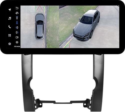 Магнитола для KIA Sorento 2 XM 2009-2012 (штатный усилитель) - Teyes LUX ONE 360 монитор 12.3" 2K QLED на Android 10, Быстрая, CarPlay, 4G SIM-слот, 4 камеры в комплекте