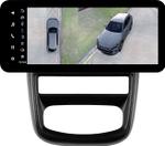 Магнитола для Renault Duster 1 2010-2015 - Teyes LUX ONE 360 монитор 12.3" 2K QLED на Android 10, Быстрая, CarPlay, 4G SIM-слот, 4 камеры в комплекте