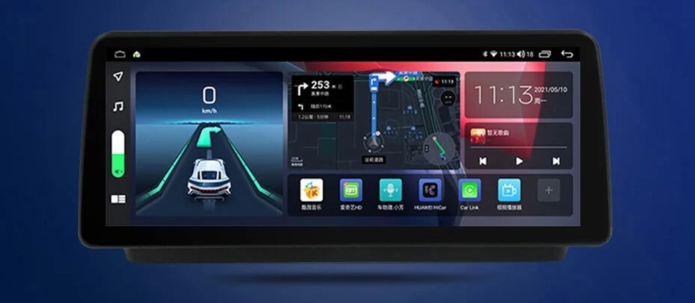 Магнитола для Hyundai Tucson 2018-2021 - Kuberg HP-H1202 экран 12.3" на Android 12, ТОП процессор, 6Гб+128Гб, Carplay, 4G SIM-слот