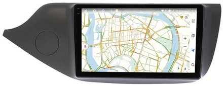 Магнитола для KIA Ceed 2 (JD) 2012-2018 (рамка матовая) - Vaycar VA27-0217-2K на Android 13, 8-ядер, 2K QLED, ТОП процессор, CarPlay,4G SIM-слот