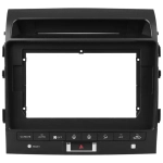 Магнитола для Toyota Land Cruiser 200 2010-2012 (климат на ШГУ) - Teyes LUX ONE 360 монитор 12.3" 2K QLED на Android 10, 6/128Гб, CarPlay, 4G SIM-слот, 4 камеры в комплекте
