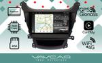 Магнитола для Hyundai Elantra 2014-2015 (рестайлинг) - Vaycar VA23-0359-2K на Android 13, Быстрая, 2K QLED, CarPlay,4G SIM-слот