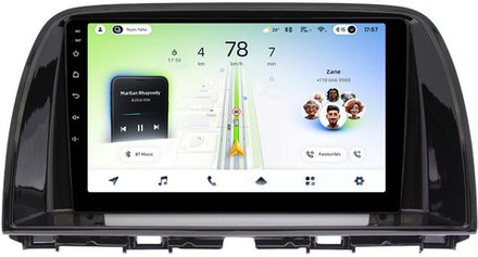 Магнитола для Mazda CX-5 2011-2017 (тип A) - Teyes CC4L монитор 9" IPS на Android 14, Snapdragon 662, CarPlay, 4G SIM-слот