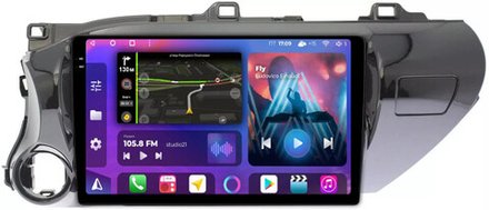 Магнитола для Toyota Hilux 8 2015-2023+ - FarCar BM588/1077M-2K монитор 10.36" 2K QLED на Android 14, TS10, 4+32Гб, CarPlay, 4G SIM-слот