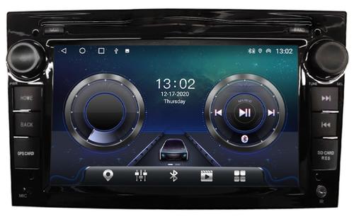 Магнитола для Opel Astra H, Antara, Corsa, Vectra, Zafira B (вниз, черная) - Kuberg MKD-7132B-S10 (кнопки и крутилки) Android 12, ТОП процессор, 4/64Гб, CarPlay, SIM-слот