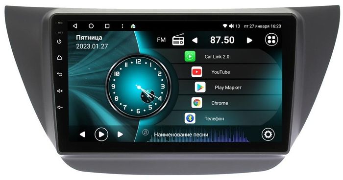 Магнитола для Mitsubishi Lancer 9 (CS), Lancer Cedia, Evolution (CT) - Vaycar VA47-5037 на Android 13, 4G SIM-слот