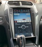 Магнитола для Ford Explorer 5 2016-2019 (SYNC 3) - Kuberg ZF-1263-S3-GE вертикальный экран в стиле "Тесла" на Android 13, Быстрая, CarPlay, 4G SIM-слот, поддержка 360 камер