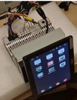 2DIN магнитола с автоматиpованном поворотным экраном 10.1" - Kuberg OL-1036-D на Android 10, Быстрая, CarPlay, 4G SIM-слот