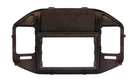 Комплект рамки с разъёмами 9" Mitsubishi Pajero 3 1999-2006 Дерево