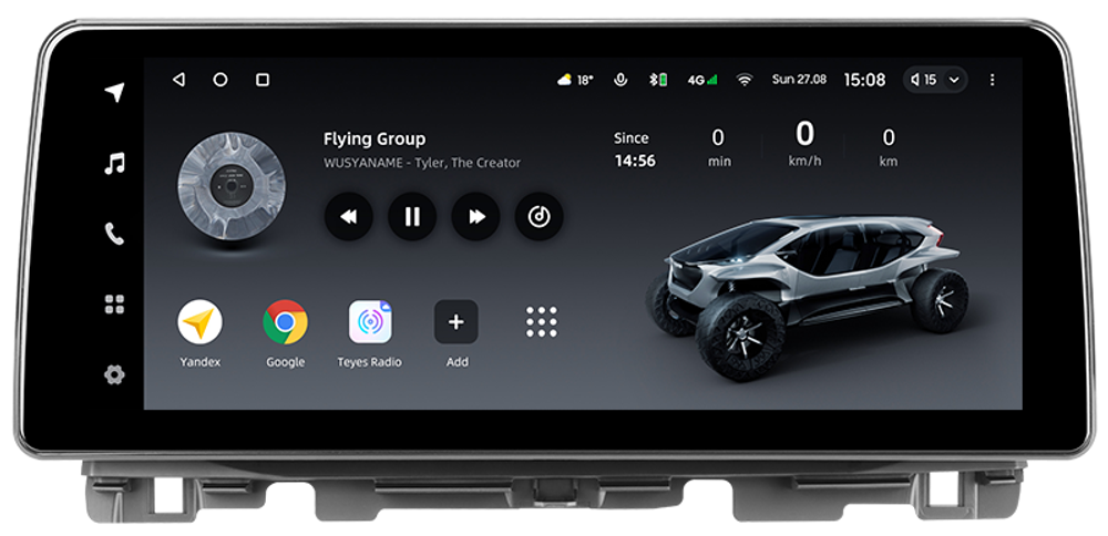 Магнитола для KIA Optima 4 2016-2020 - Teyes LUX ONE монитор 12.3" 2K QLED на Android 10, CarPlay, 4G SIM-слот, 6/128ГБ
