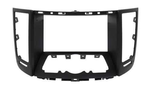 Комплект рамки с разъёмами 9" Infiniti QX70, FX35, FX37, FX50, FX30d (S51) 2008-2018 глубокая черный мат