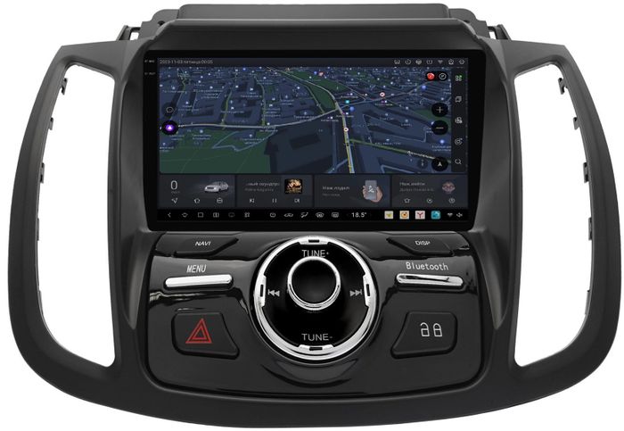 Магнитола для Ford Kuga 2 2012-2019 (для SYNC) - Kuberg SF-9203-4 QLed+2K, Android 13, UIS7870 (DUDU7), CarPlay, SIM-слот