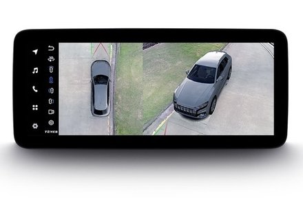 Магнитола для Mazda 3 BP 2019-2023 (ШГУ без монитора) - Teyes LUX ONE 360 монитор 12.3", Android 10, CarPlay, 4G SIM-слот, 6/128 ГБ, 4 камеры в комплекте