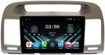 Магнитола для Toyota Camry 30 2001-2006 (рамка оливковая) - FarCar S280 монитор 9.5" IPS на Android 13, CarPlay