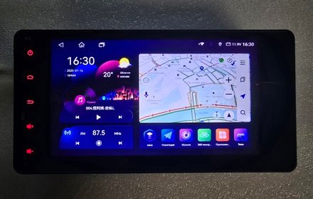 Магнитола для Mitsubishi (206x105мм) - Kuberg MKD-7118-S10 Android 10, ТОП Процессор, 4ГБ-64ГБ, SIM-слот