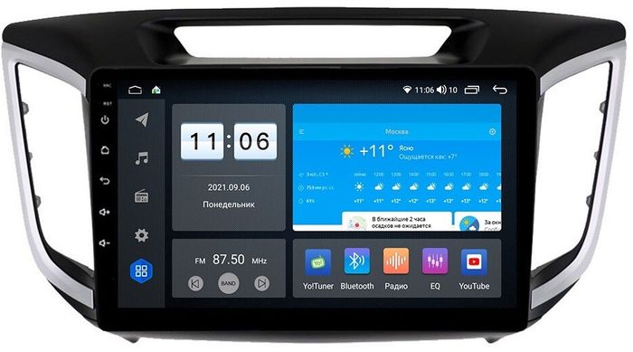 Магнитола для Hyundai Creta 2016-2021 - AK310R10-MTK-LTE Android 10, 8-ядер, 4-64Гб, SIM-слот