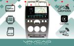 Магнитола для Lada Priora 2007-2013 (рамка серебро) - Vaycar VA33-3112-2K-1 на Android 13, Быстрая, 2K QLED, CarPlay, 4G SIM-слот