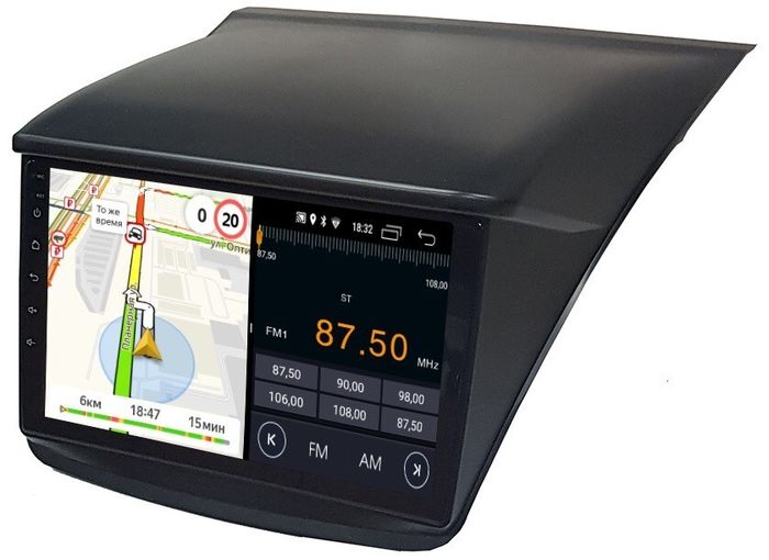 Магнитола для Mitsubishi L200, Pajero Sport 2006-2016 - Parafar PF220FHD на Android 13, 8-ядер, 2Гб+32Гб, CarPlay, 4G SIM-слот